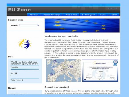 New web presentation